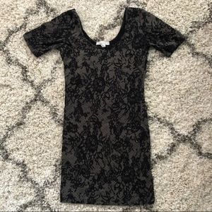 NWOT bodycon mini dress